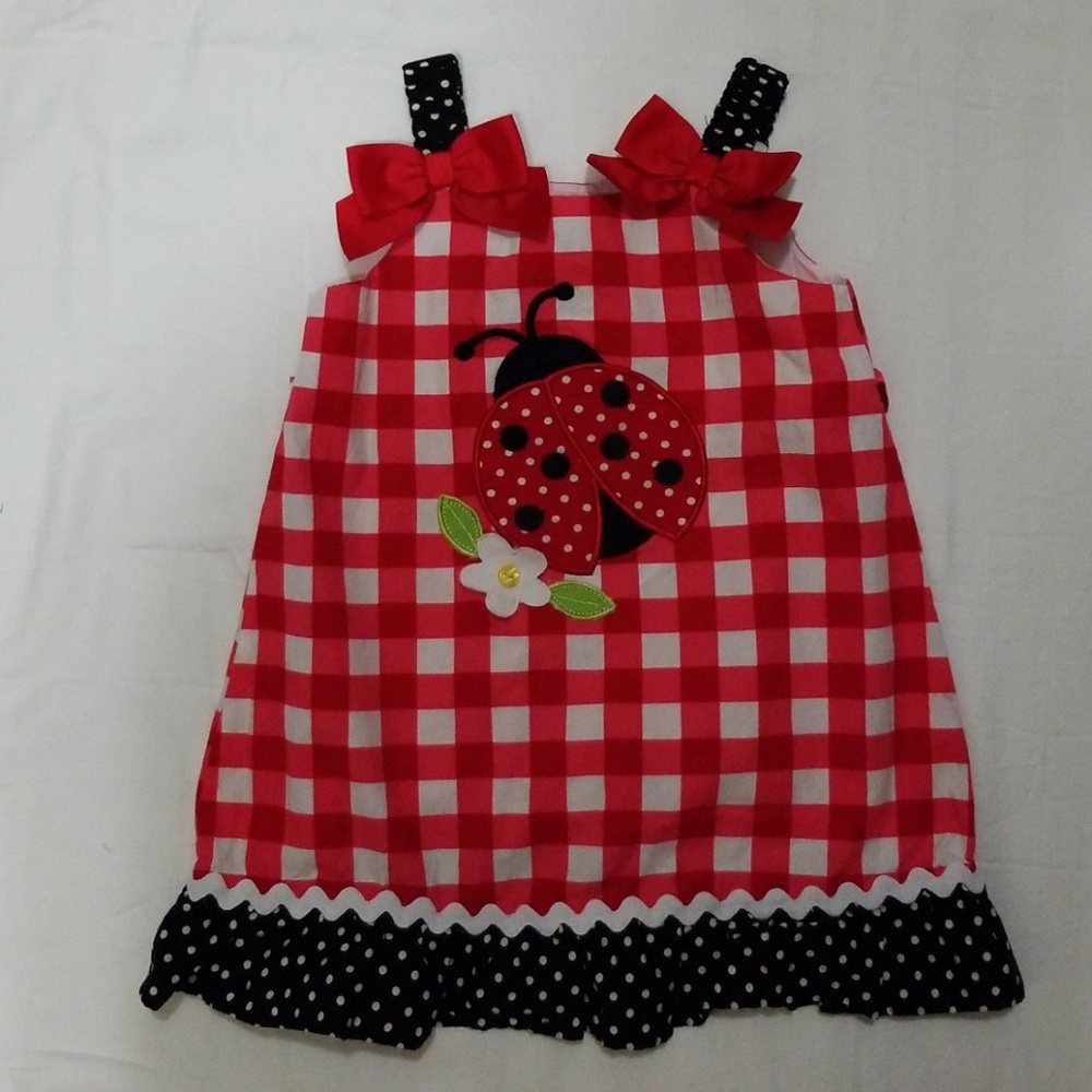 Cute ladybug summer dress